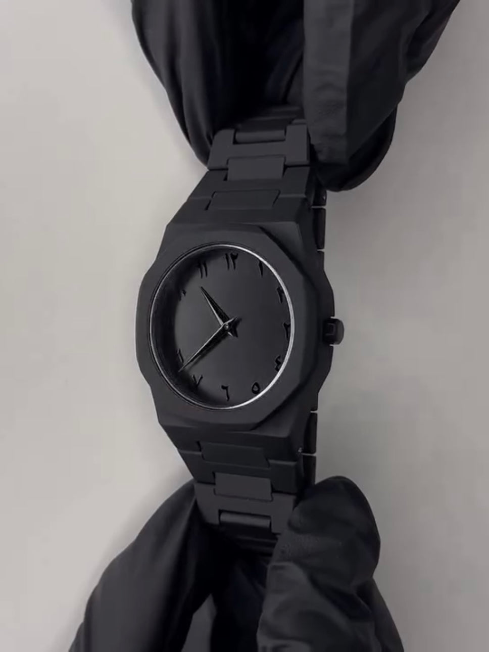 Full BLACK AURA Quartz Watch – Lightweight Design, , Premium Quality & Finish - Best Quality Analog Watch For Boys - Watch For Men | Full Black Color Watch - (Without Box)